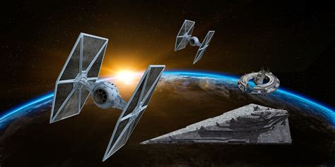 Download TIE Fighter Sci Fi Star Wars HD Wallpaper by AlexMirnyy1983