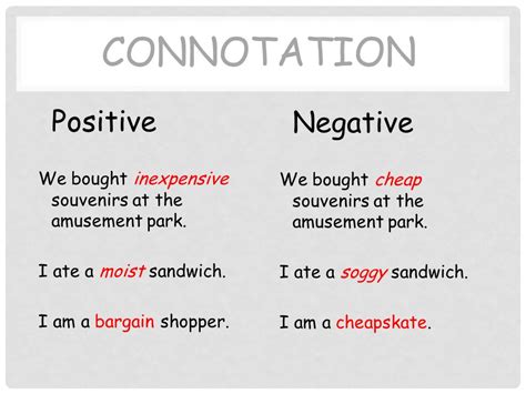 Connotation - 10+ Examples, How to Use, PDF