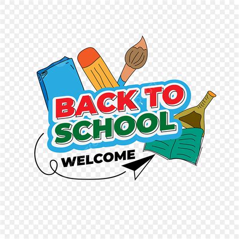 Welcome Back Vector Design Images, Welcome Back To School Vector ...