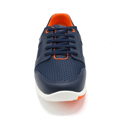 Cosyfeet Viva- Ladies Extra Wide Sports Trainer - Navy — Wide Shoes