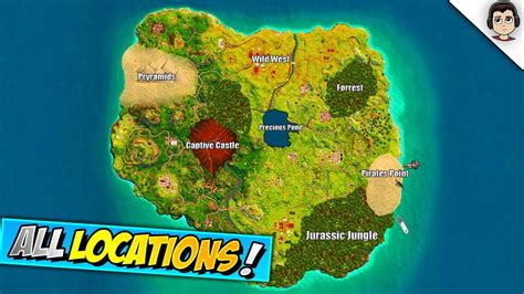 top-games-4u2: ALL 7 NEW SEASON 5 MAP NAMED LOCATIONS In Fortnite ...