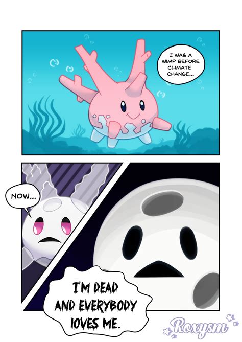 Galarian Corsola by Roxysm on DeviantArt