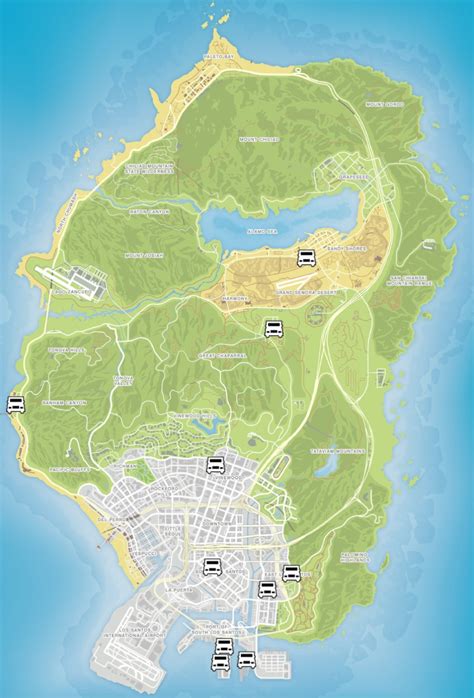 All 21 Van Locations in GTA 5 (Map & Guide) - 🌇 GTA-XTREME