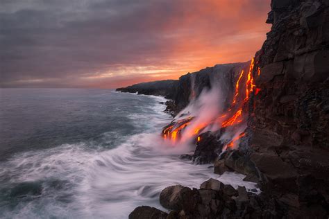 Wallpaper : 1575x1050 px, clouds, Hawaii, landscape, lava, nature, sea ...