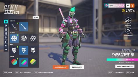 Deconstructing the Cyber Demon Genji Mythic skin with the Overwatch ...