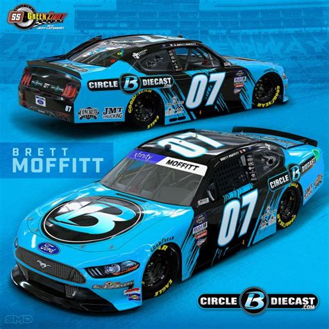 Brett Moffitt 2022 Circle B Diecast 1:24 Nascar Diecast