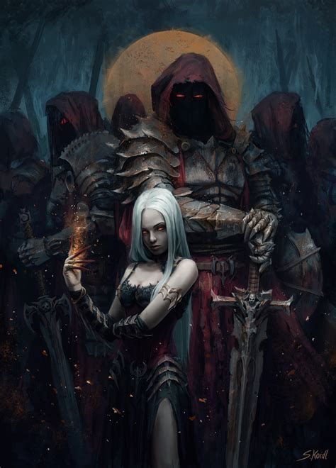 The Dark Fantasy Artworks of Stefan Koidl | Horror Themed Illustrations