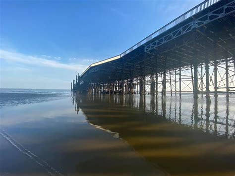 Hastings Pier Fishing Mark