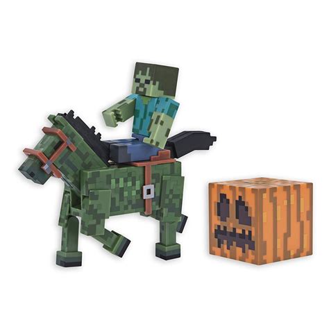 Minecraft 3" Action Figures Fully Articulated & Accessories Overworld ...