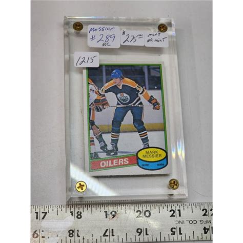 Mark Messier, 1980-81 OPC, Rookie card! Excellent representation of ...