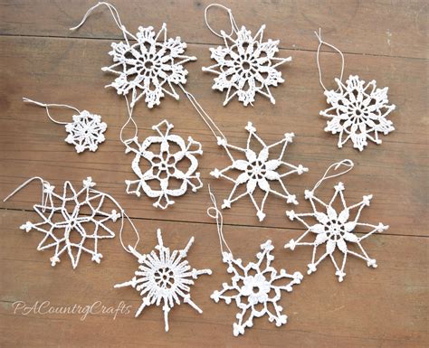 Crochet Snowflakes — PACountryCrafts