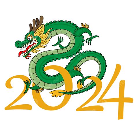 Chinese New Year Of The Dragon 2024 Vector, Lunar New Year, Chinese New ...