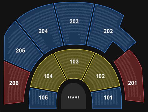 Mystere Seating Chart | Find The Best Seats | Cirque du Soleil