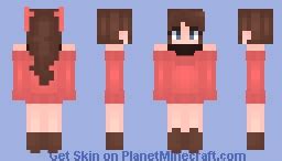 FNF Soft Girlfriend Minecraft Skin