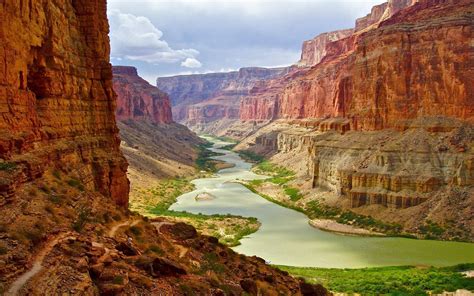 landscape, Nature, Canyon, River, Grand Canyon, Arizona Wallpapers HD ...