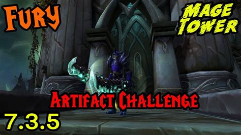 Fury Warrior (Mage Tower) - Artifact Challenge Guide! - YouTube