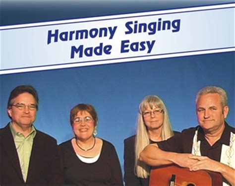 Harmony Singing Made Easy DVD - Bluegrass Today