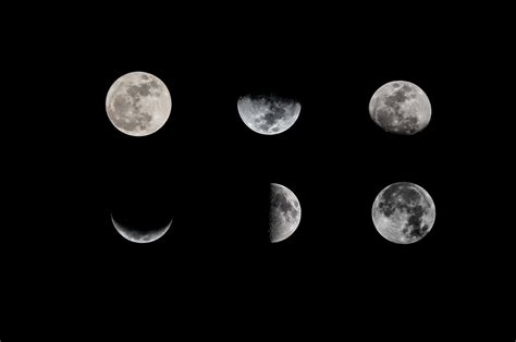 What are the phases of the moon?