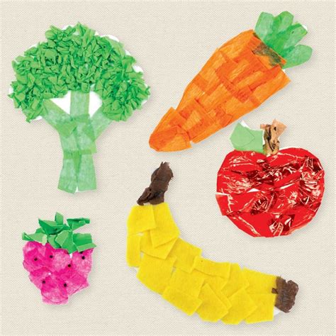 Fun Fruit and Vegetable Crafts for Kids