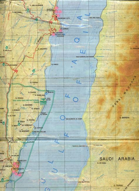 sinai map Taba Sinai map of Egypt maps | Egypt map, Egypt, Map