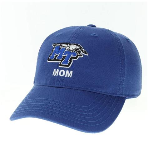 MTSU | MTSU Legacy Logo Over Mom Adjustable Hat | Alumni Hall