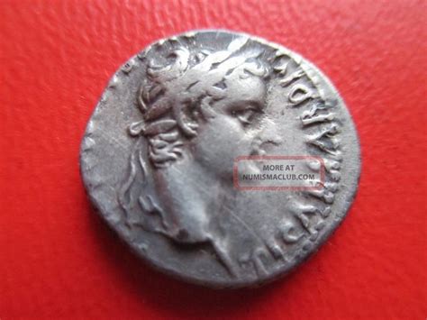 " Tellus Stabilita " Tiberius Denarius Ar. Tribute Penny. Lovely