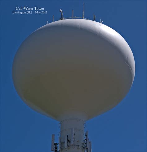 Cell-Water Tower -- Barrington (IL) May 2011 | Image by Ron … | Flickr