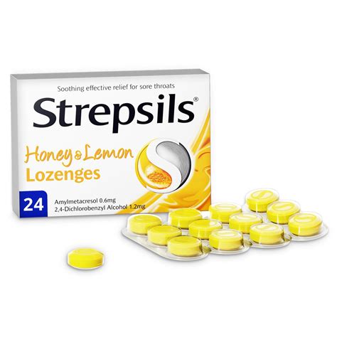 Strepsils Honey & Lemon Lozenges