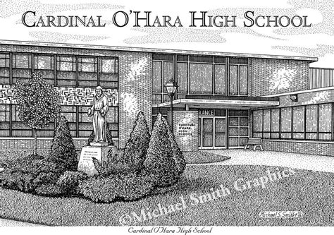 Cardinal OHara High School | Wall Art Print | Michael Smith Graphics