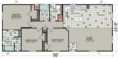 Manufactured Home Design Floor Plans | CAD Pro