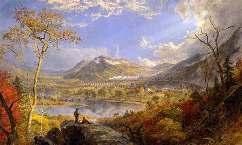 Jasper Francis Cropsey | Hudson River School painter | Tutt'Art ...