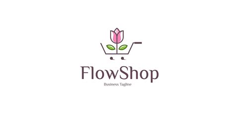 Beauty Flower Shop Logo Template by Ardies | Codester