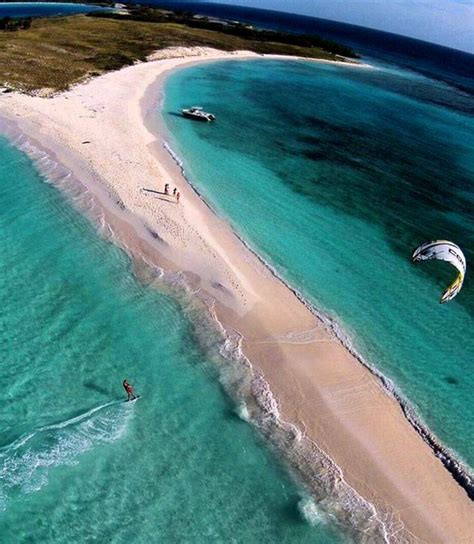 Vista aérea de El Archipiélago Los Roques, Venezuela!! | Kite surfing ...