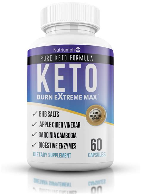 Keto Burn Extreme Max Fat Burner Diet Pills- Ketogenic Weight Loss for ...