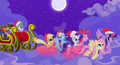 MLP Christmas ponies by VelveagicSentryYT on DeviantArt