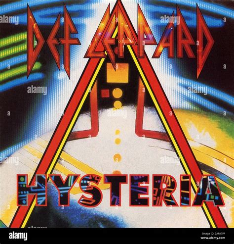 Def Leppard - Hysteria - Vintage vinyl album cover Stock Photo - Alamy