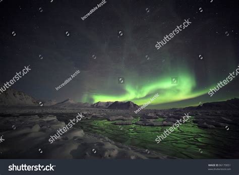 Natural Phenomenon Of Northern Lights (Aurora Borealis) Related To The ...