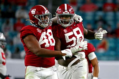 Alabama Football Recruiting Class of 2021 Breakdown: Defensive Line ...