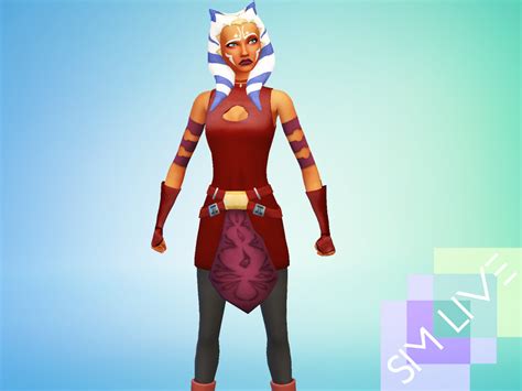 The Sims Resource - Outfit Ahsoka Tano as a Padawan Season 3