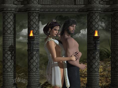 deviantART Samson and Delilah | Samson and Delilah by Eldeago on ...