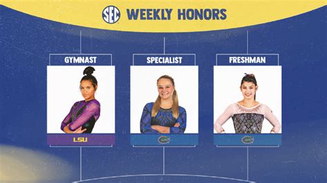 Week 10: Gymnastics Athletes of the Week - Southeastern Conference