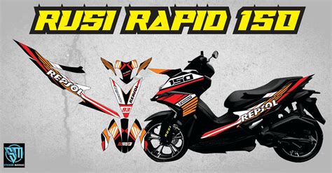 Rusi Rapid 150 full body decals | Lazada PH