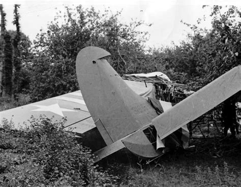 CG-4A crash 82nd Airborne Division, Paratrooper, D Day, Wheelbarrow ...