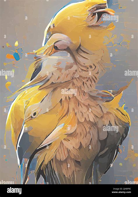 digital painting of a bird Stock Vector Image & Art - Alamy