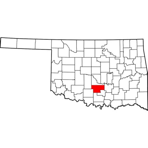 USGS TOPO 24K Maps - Garvin County - OK - USA