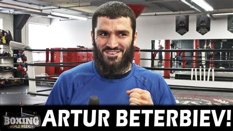 "I'M A KIND PERSON." - Artur Beterbiev Interview | Beterbiev vs. Yarde ...