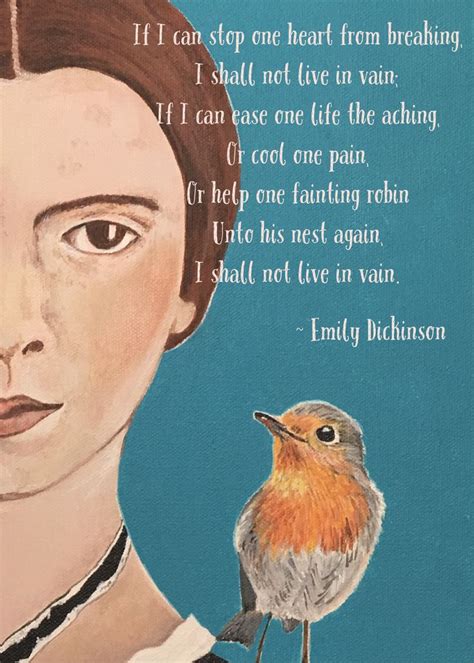 I shall not live in vain | Emily dickinson poems, Dickinson poems ...