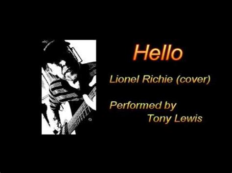 Hello - Lionel Richie (cover) - YouTube