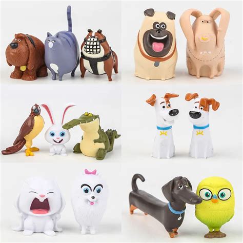 2016 New Movie The Secret Life Of Pets Plush Toys Max Snowball Gidget ...