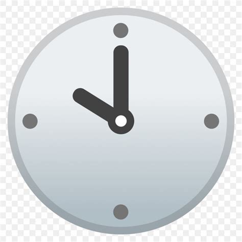 Clock Face Emojipedia Unicode, PNG, 1024x1024px, Clock Face, Android ...